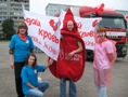Доброволец и донор «работают» без выходных