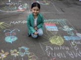 Дети очень любят рисовать!