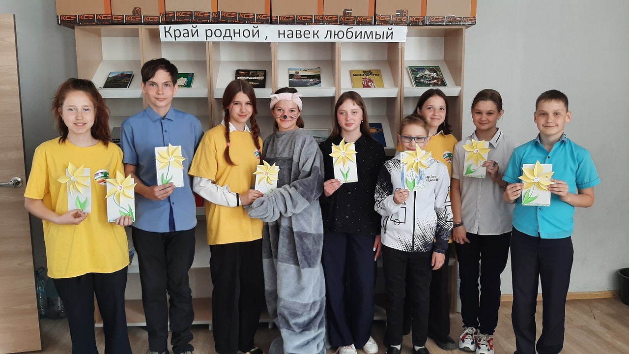Кот Матроскин в гостах у обучающихся школы №2 пгт. Промышленная